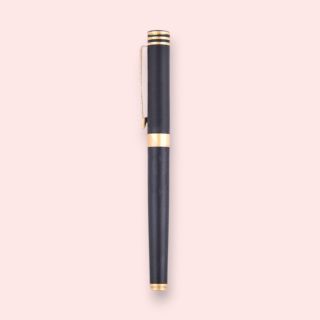 Kingsley Metal Pen- Black with Gold