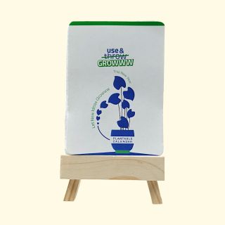 Pro Plantable Calendar Wooden easel stand 3.5"x5"