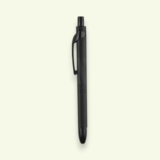 Clipon Plastic Pen- Black