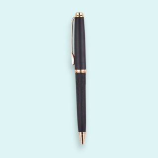 Embassy Metal Pen- Black with Gold