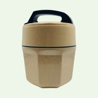 Ocomeal Eco Lunch Box Container- Natural Brown