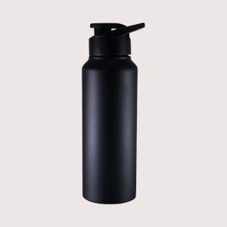 Sigma Stainless Steel Bottle- Black- 750ml