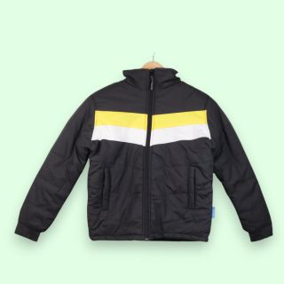 Greys&blues Glide Jacket- Black & Yellow with White