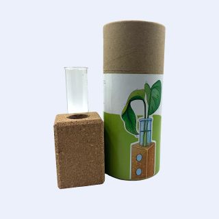 Magnetic Cork Planter- Natural Brown