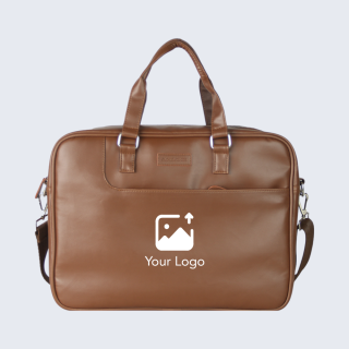 Jack&Jones Alfred Filecase Pro Laptop Bag-Tan-10L