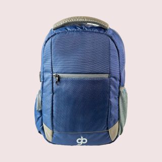 Greys&Blues Jadia Laptop Bag-Blue with Grey- 22L