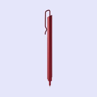 Klip Metal Gel Pen- Red