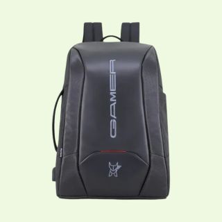 Arctic Kobra Gamer Backpack- Black- 27L