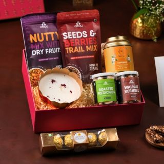 Omay Foods Luxe Diwali 8-in-1 Celebration Box