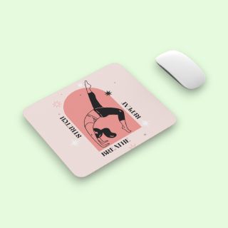 Yoga Vibes Mouse Pad - Mindful Motion