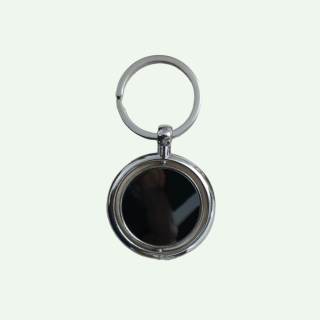 Revolving Key Chain- Black