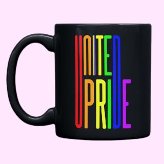 Pima United Pride Mug - Black - 350 ml