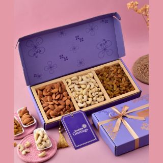 Raw Fruit Petals Dry Fruit Tray