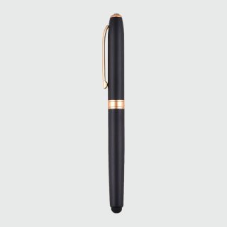 Magneto Metal Pen- Black with Gold