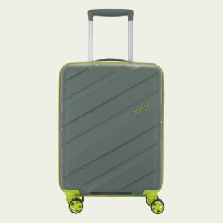 American Tourister Tuscon Pop Trolley Bag- Grey- 31L - 55cm