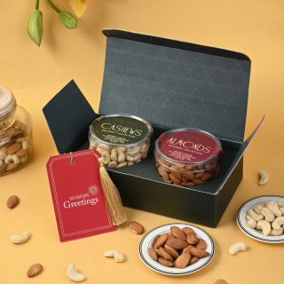 Raw Fruit Pet Jar Pack Of 2 Dry Fruits