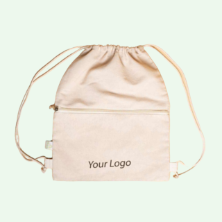 Pine Cotton Drawstring Bag