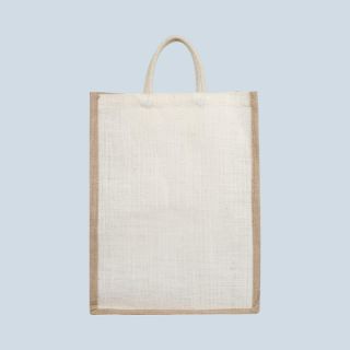 Jute Bag (L-12inchxW-10inch)-Beige