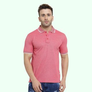 Scott Spark Polo T-Shirt- Pink