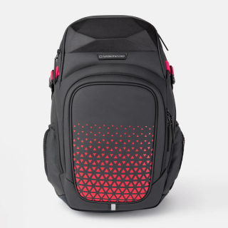 The Carbonado Elements Backpack - Black with Red - 30L