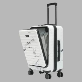 Assembly Marble Pro Cabin Luggage-50L-White