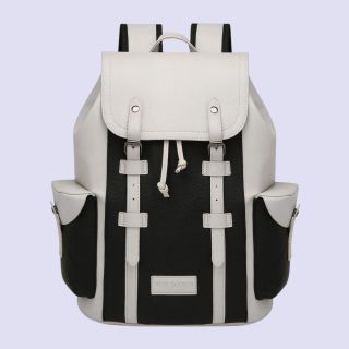 The Aviator Backpack- Black with White- 22L