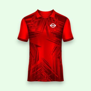 Greys&Blues Sublimation Collar T-shirt-Half Sleeve