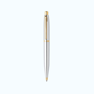 Sheaffer VFM Ballpoint Pen-9422- Silver with Gold